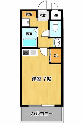 オークピアサンライズの間取り写真