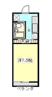 メゾンドヌールの間取り