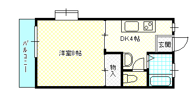 エクセル桜が丘の間取り