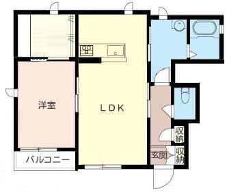 シーガイア桜山Ｃの間取り