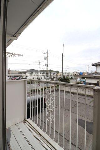 バルコニー　2024年4月撮影。