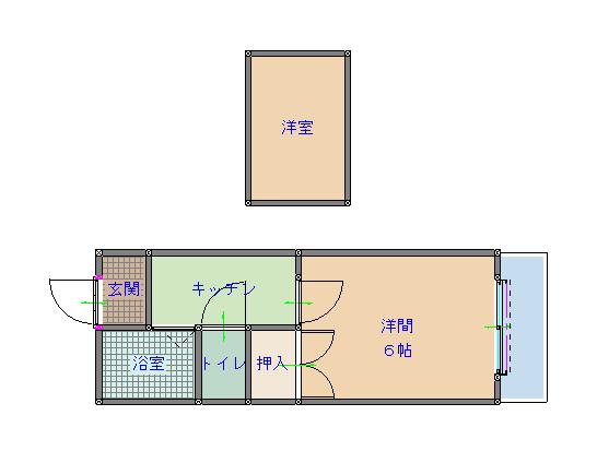 オクトスクエアの間取り