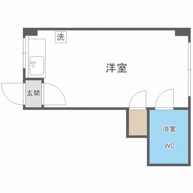 日勝ハウスの間取り