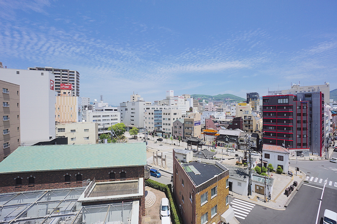 【長崎市梅香崎町のマンションの眺望】