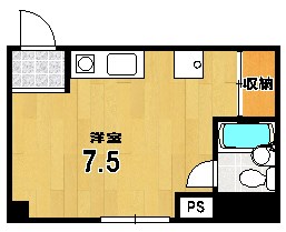 サンローラン九条の間取り