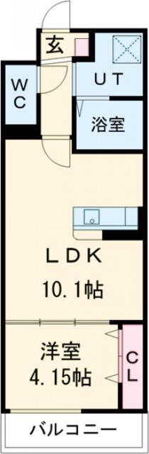 FREEDOM residence堺大小路の間取り