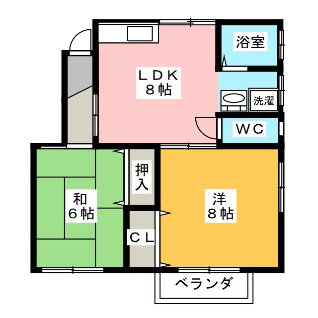 ブランシェの間取り