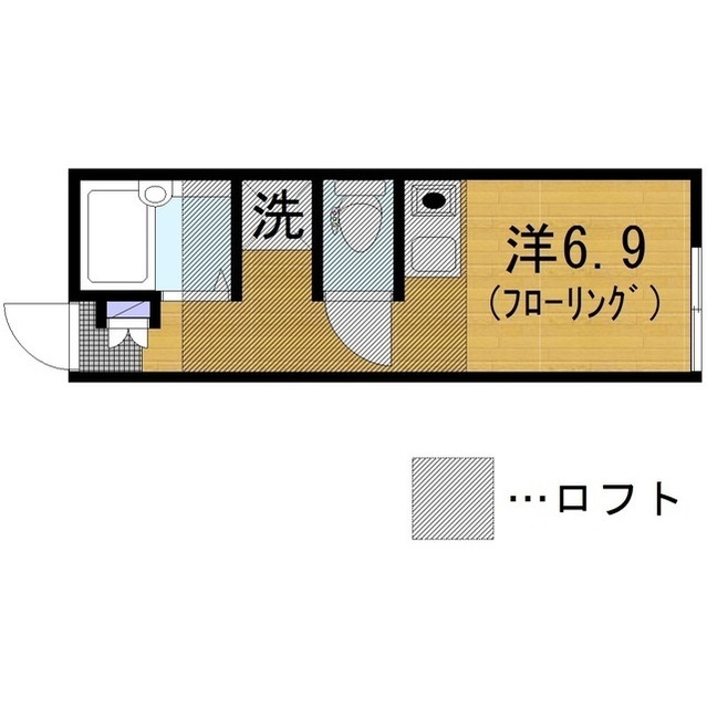 Ｍ１１２２の間取り