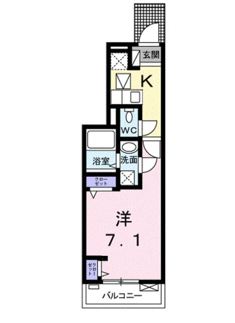 モンテカルロ　Iの間取り