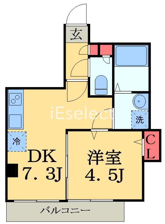 コティ港町の間取り