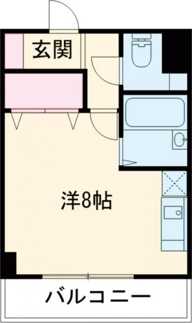 稲城市矢野口のマンションの間取り