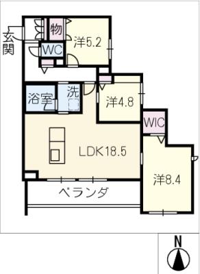 ソラナテラスの間取り