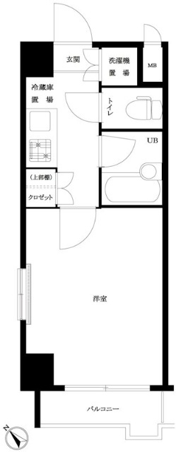 ルーブル神宮前の間取り