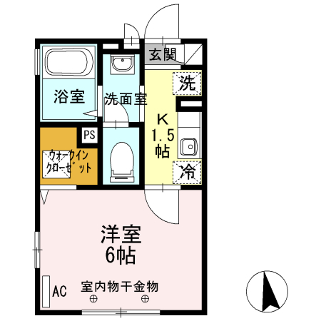 アビテ西新小岩の間取り