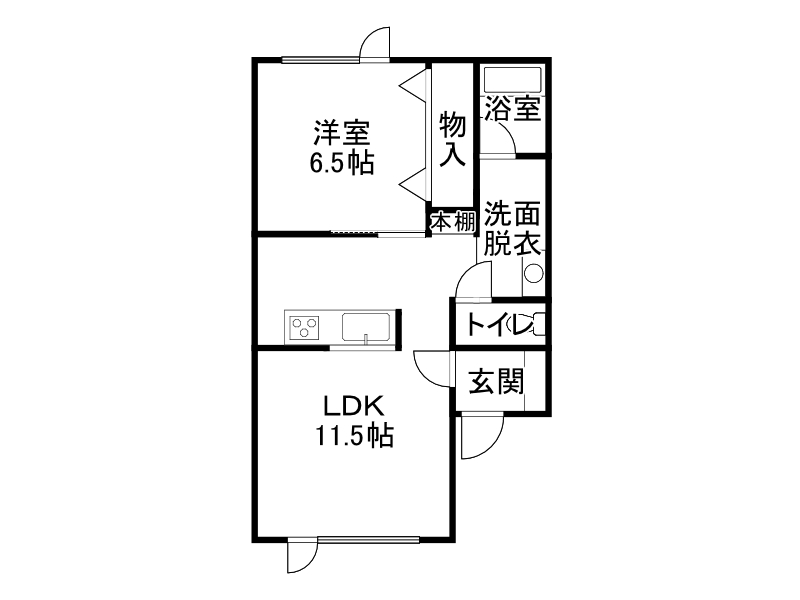 アルムレジェンドIVの間取り