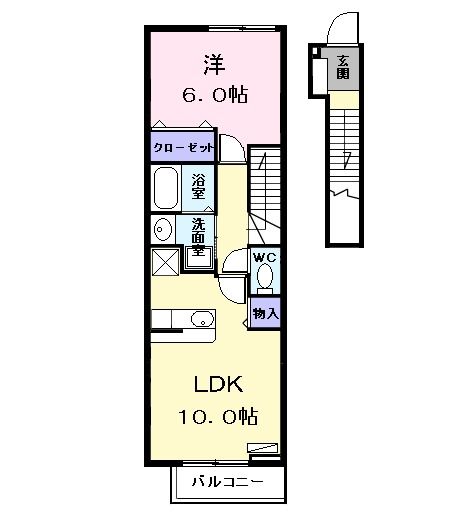 アルドールの間取り