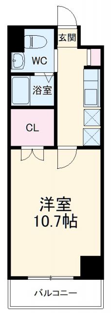 エスペランサ春日井駅前の間取り