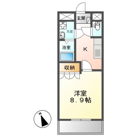 グランド　シー　スカイの間取り