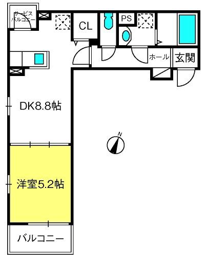 プラシードの間取り