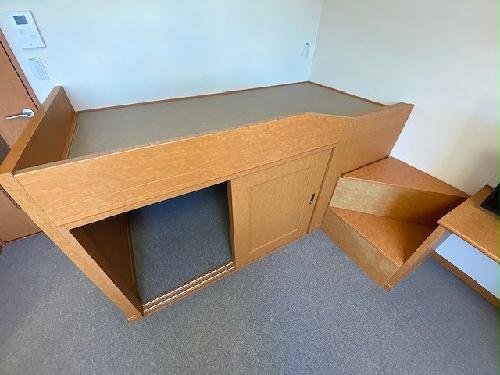 収納　お部屋によって絨毯の種類・家電のメーカー等が異なります