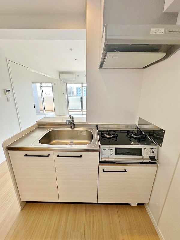 キッチン　★システムキッチングリル付き/２口コンロ★