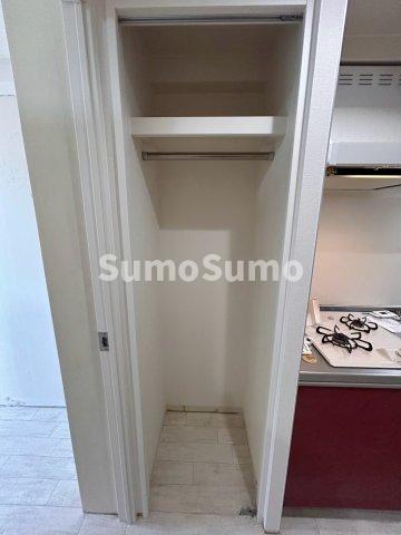 収納　大きなスペースがあり、収納には困りません