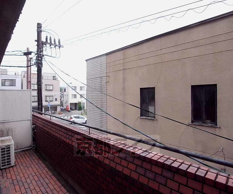 眺望　東向きの景色です。