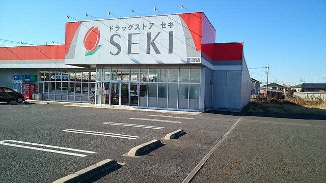 ドラックストア　ドラッグストアセキ菖蒲店（ドラッグストア）まで550m