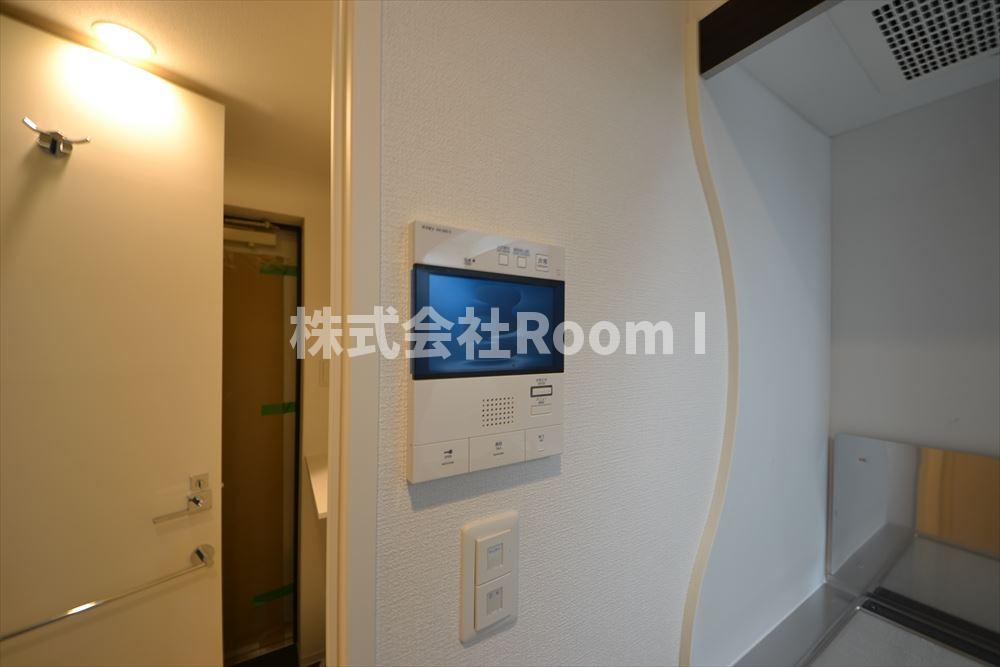 セキュリティ　モニター付インターフォンです。