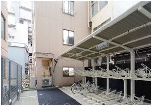 駐車場　駐輪場です。