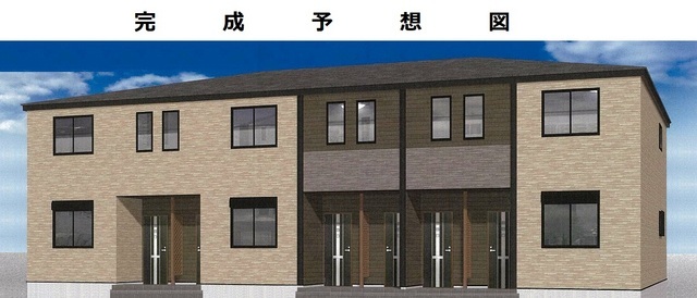 建物外観　お問合せはシティホーム海田センター　082-821-2227