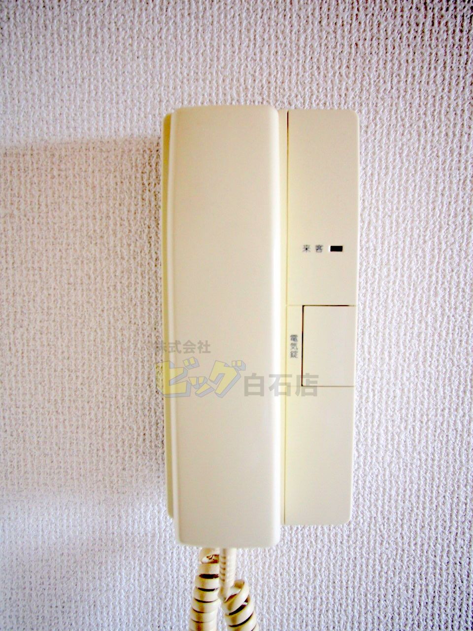 セキュリティ　安心のインターホン設備が付いています♪