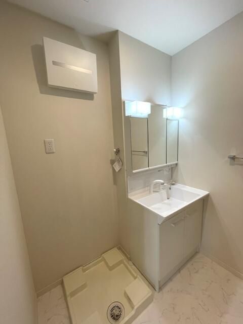 洗面設備　洗面所です