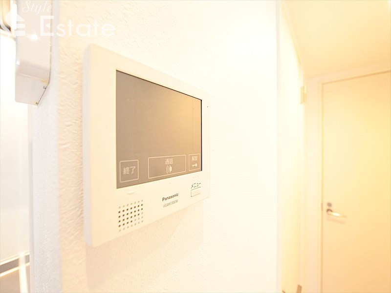 セキュリティ　モニター付きインターホン