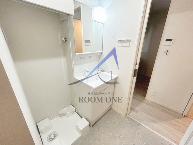 洗面設備　洗面台です。