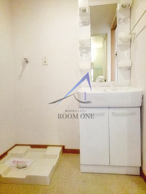 洗面設備　洗面台です。