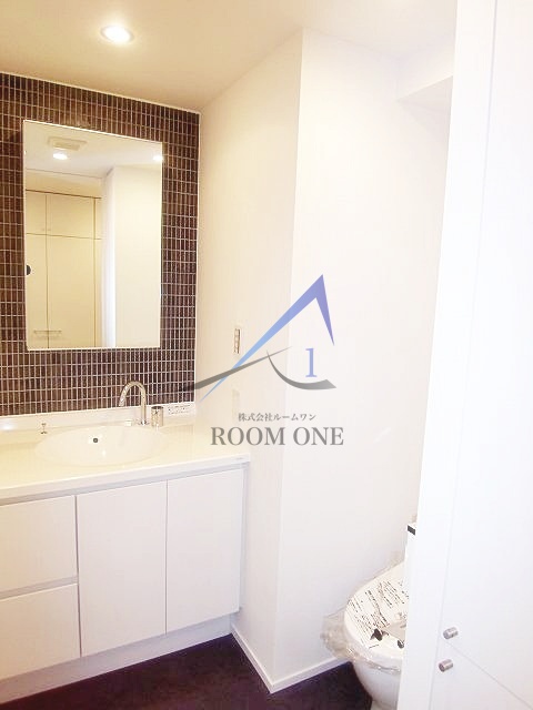 洗面設備　洗面台です。