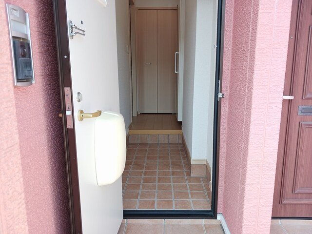 玄関　毎日通る玄関はこちらです