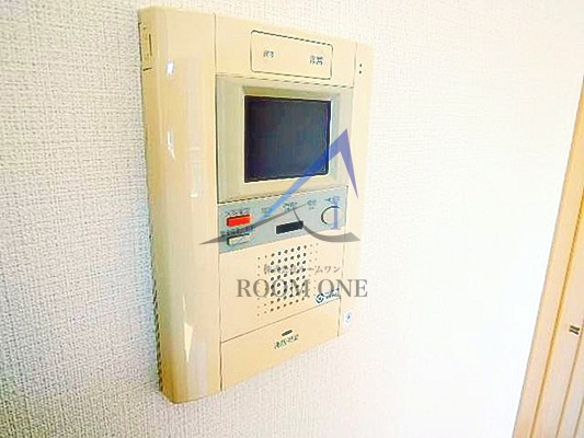 セキュリティ　モニター付きインターホンです。