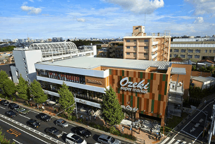 スーパー　スーパーオオゼキ碑文谷店（スーパー）まで655m
