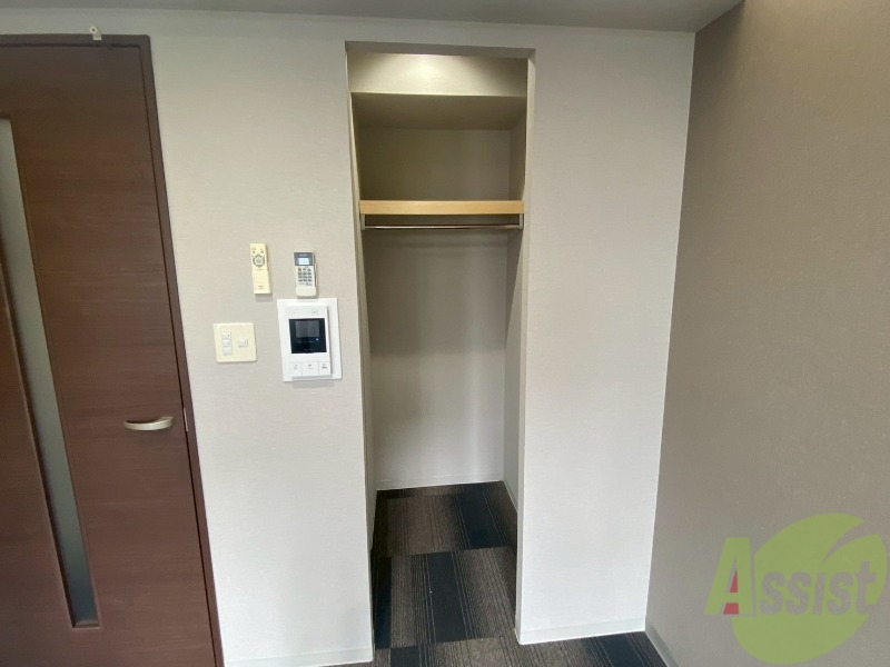 収納　収納もバッチリあるのでお部屋が片付きますよ！