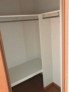 収納　ウォークインクローゼットです。