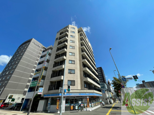 建物外観　札幌市中央区南４条東「フォーシーン