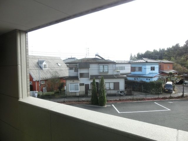 眺望　お車が目の前で安心です！