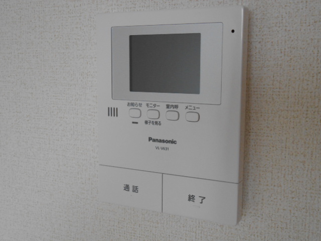セキュリティ　カラーＴＶモニター付インターホン（２箇所）完備