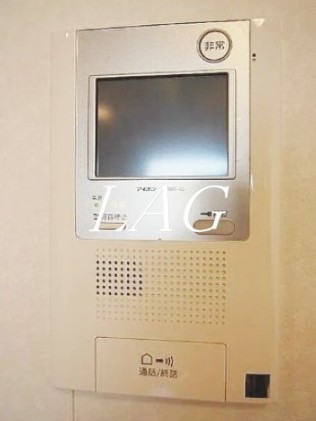 セキュリティ　モニター付きインターホンです。