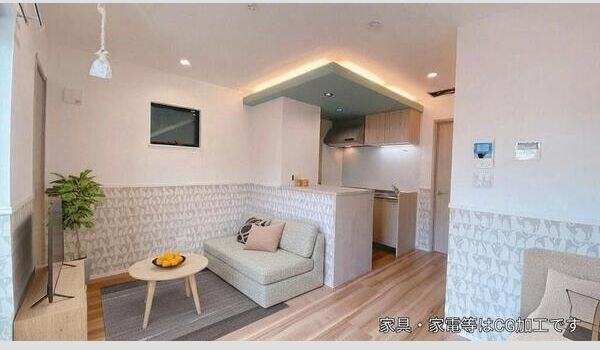 居室・リビング　イメージ写真　家具付きではありません。