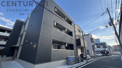 建物外観　オートロック付きで安心です！
