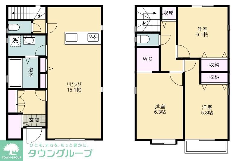 リビエールIIの間取り写真