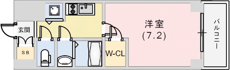 エスリード神戸レジデンスの間取り写真